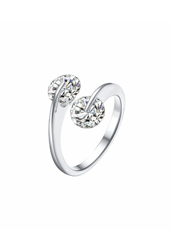 Genevive Jewelry - 🎁 NWT Genevive .925 Sterling Silver CZ Ring